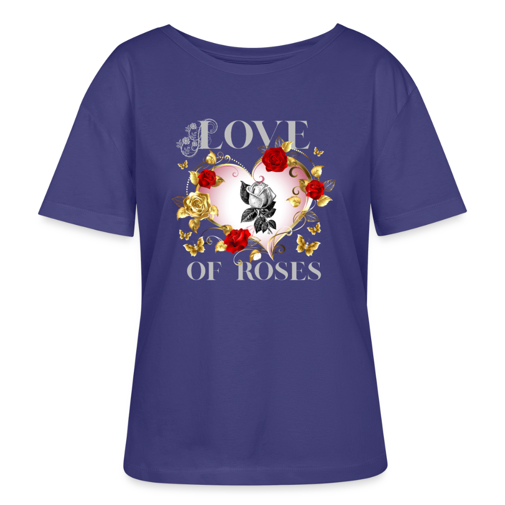 Relaxed Rundhals Frauen Bio-T-Shirt - Dämmerung