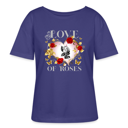 Relaxed Rundhals Frauen Bio-T-Shirt - Dämmerung