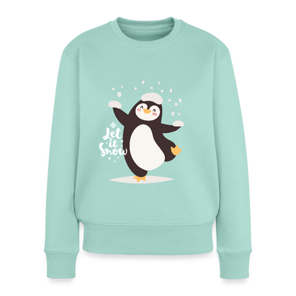 Frauen Premium Pullover - Mint 