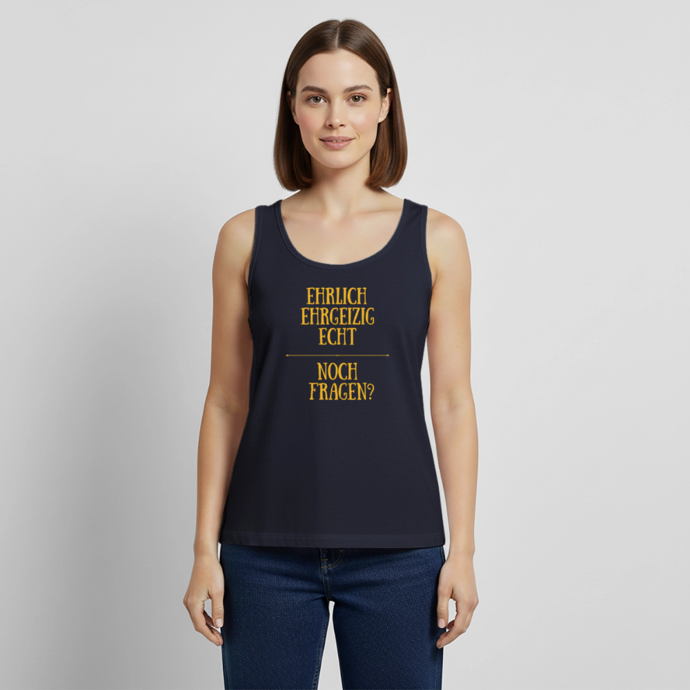 Frauen Premium Tank Top - Navy