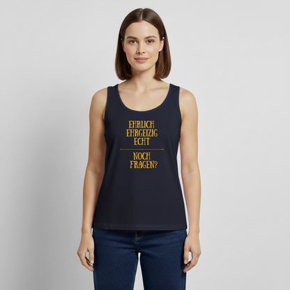 Frauen Premium Tank Top - Navy