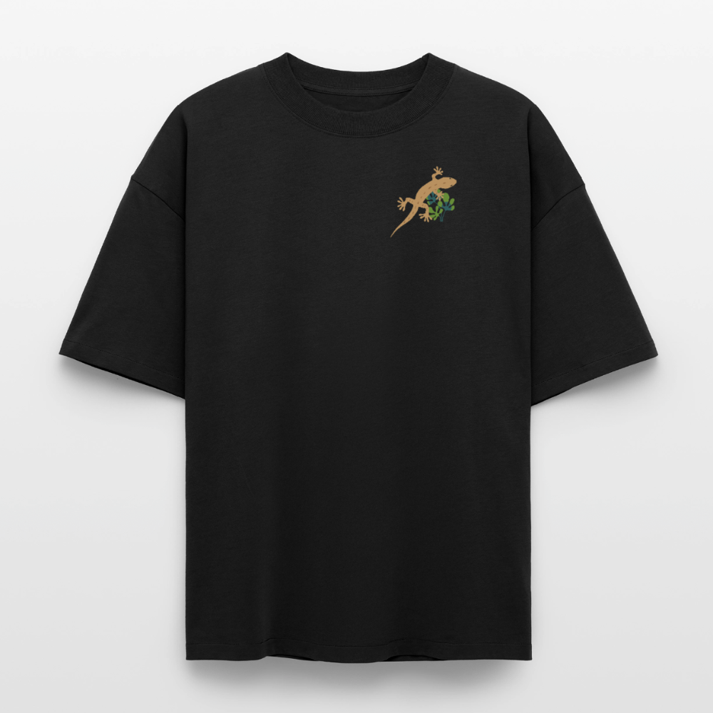 Boxy Heavyweight Unisex Organic T-Shirt - Schwarz