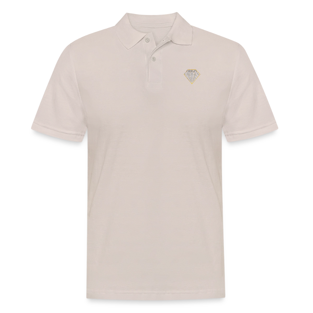 Männer Poloshirt - Beige