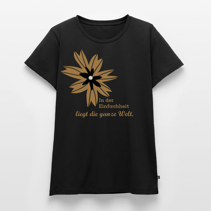 Frauen Premium T-Shirt - Schwarz