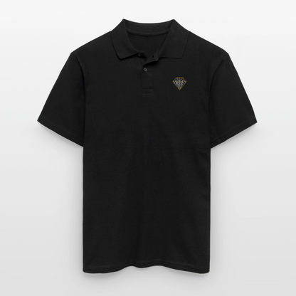 Männer Poloshirt - Schwarz