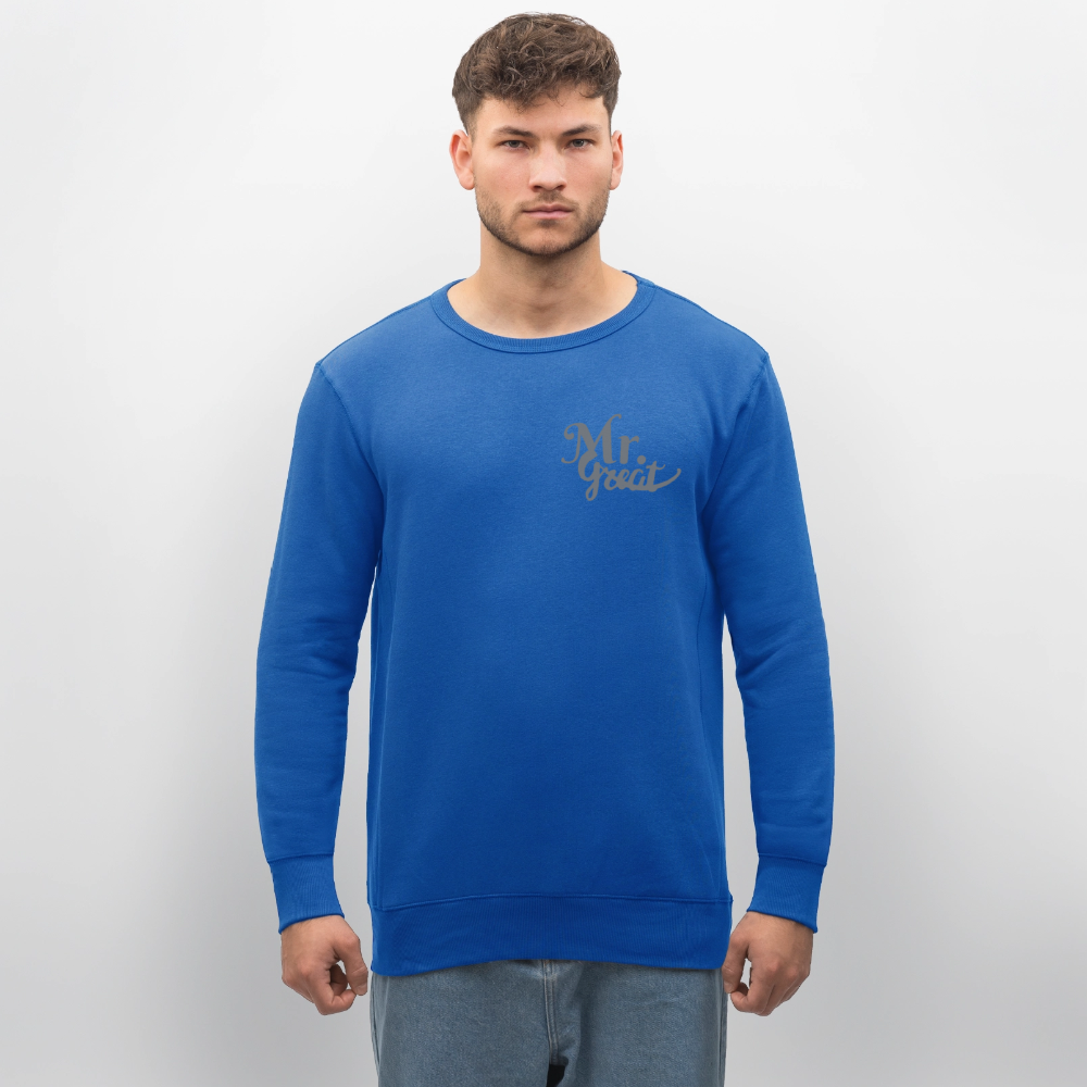Unisex Bio-Sweatshirt ROLLER - Königsblau