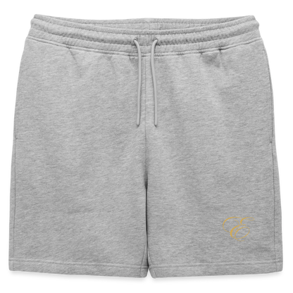 Männer Premium Organic Sweatshorts - Grau meliert