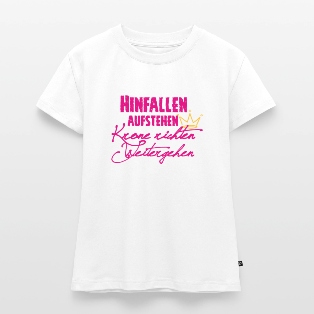 SLIM FIT Frauen Organic T-Shirt - Weiß