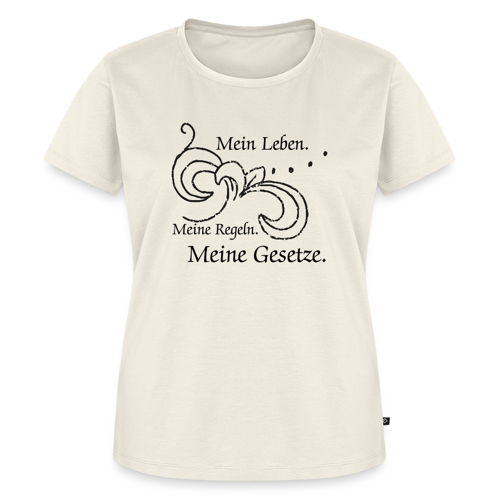 Frauen Premium T-Shirt - Naturweiß