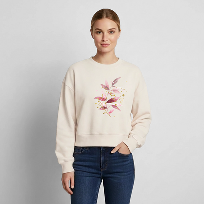 Relaxed Frauen Organic Sweatshirt - Naturweiß