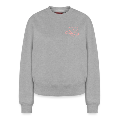 Relaxed Frauen Organic Sweatshirt - Grau meliert