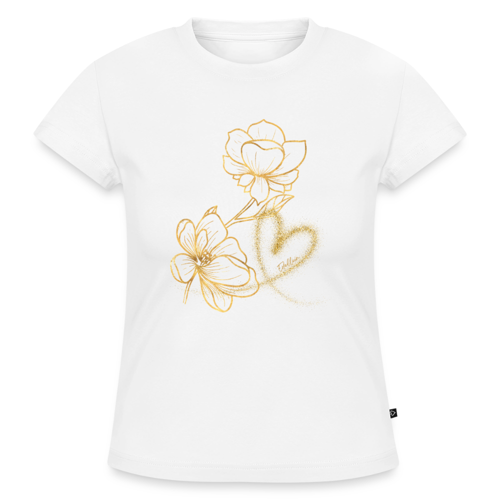 SLIM FIT Frauen Organic T-Shirt - Weiß