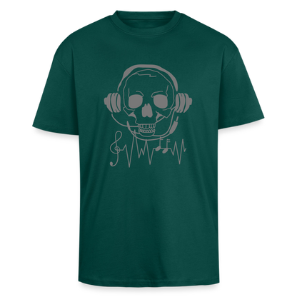 Oversized Heavyweight Unisex T-Shirt - hunter Green