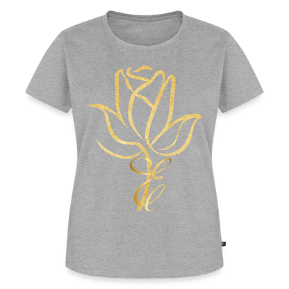 Frauen Premium T-Shirt - Grau meliert