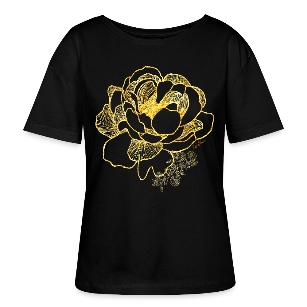 Stanley/Stella Relaxed Rundhals Frauen Bio-T-Shirt SERENA - Schwarz