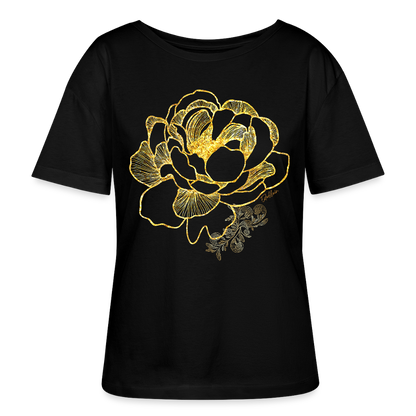 Stanley/Stella Relaxed Rundhals Frauen Bio-T-Shirt SERENA - Schwarz