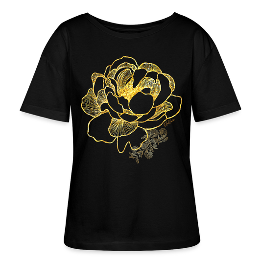 Stanley/Stella Relaxed Rundhals Frauen Bio-T-Shirt SERENA - Schwarz