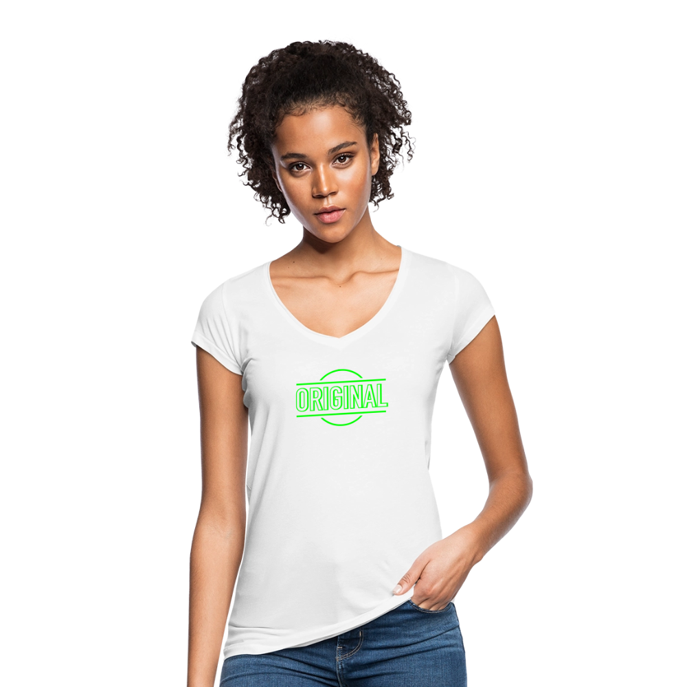 Frauen Vintage T-Shirt - Weiß