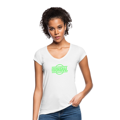Frauen Vintage T-Shirt - Weiß