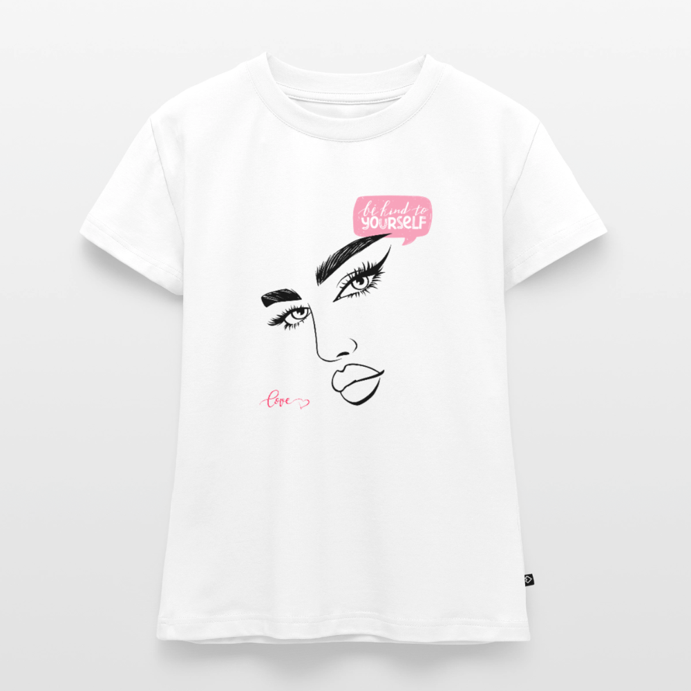 SLIM FIT Frauen Organic T-Shirt - Weiß