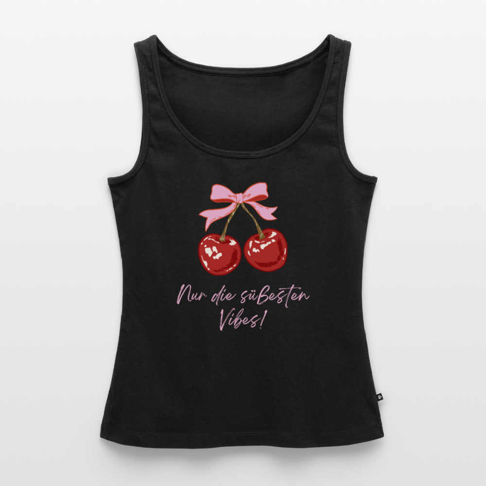 Frauen Premium Tank Top - Schwarz