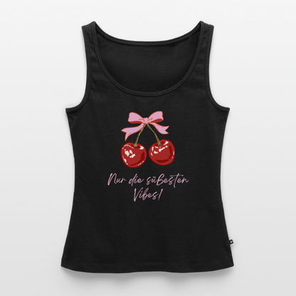 Frauen Premium Tank Top - Schwarz
