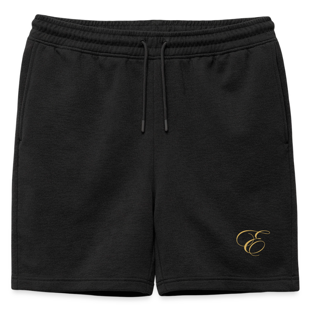 Männer Premium Organic Sweatshorts - Schwarz