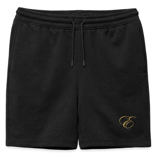 Männer Premium Organic Sweatshorts - Schwarz