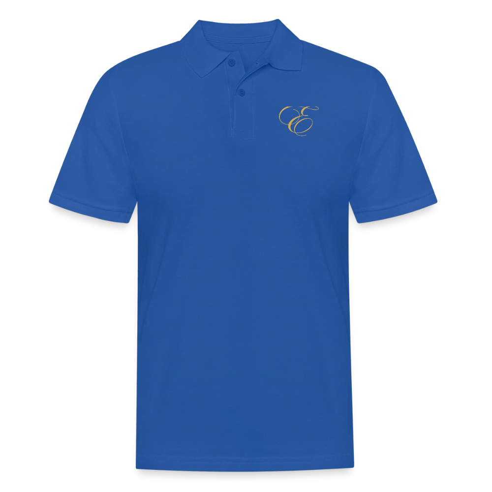 Männer Poloshirt - Royalblau