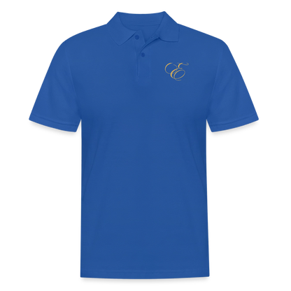 Männer Poloshirt - Royalblau