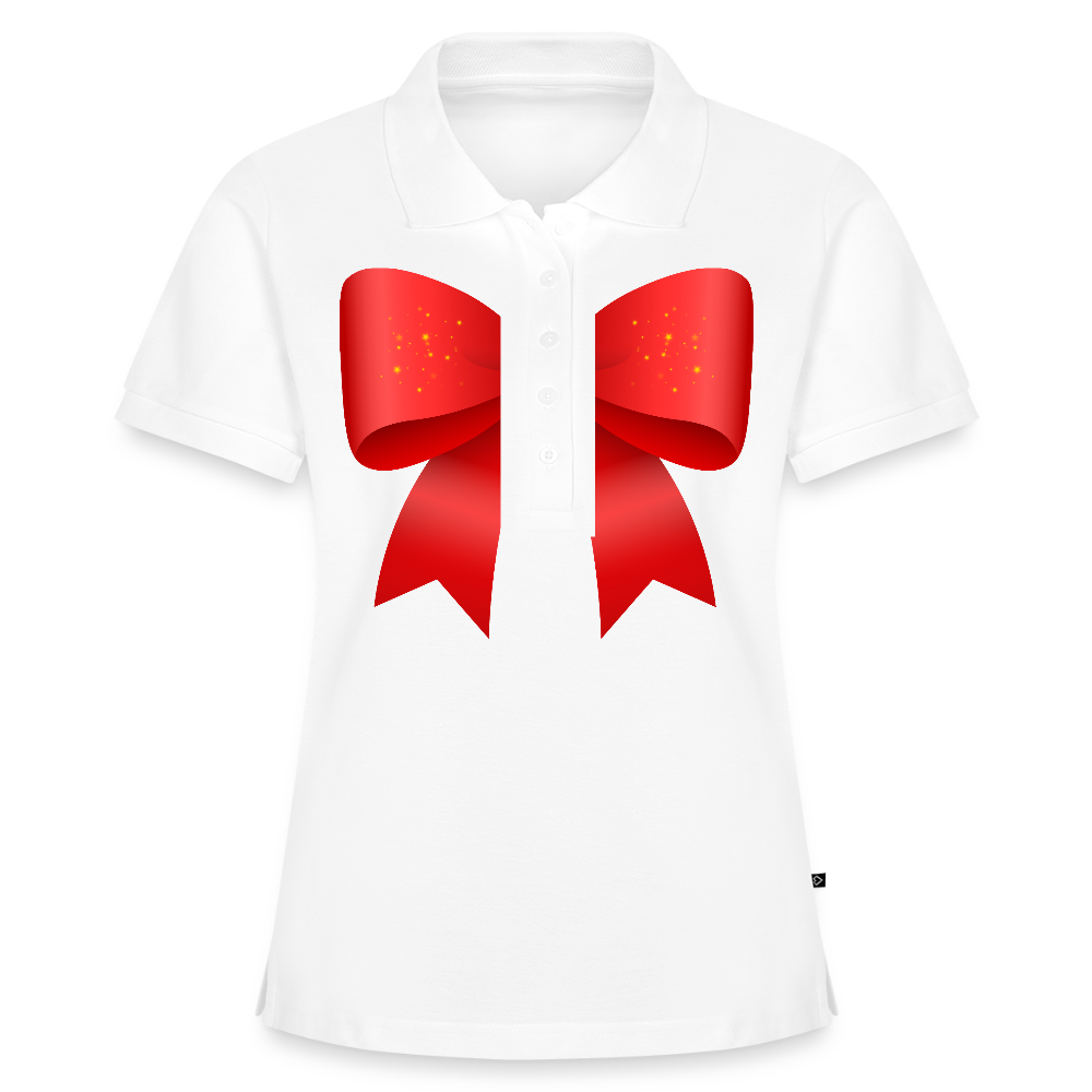 Frauen Premium Bio Polo Shirt - Weiß