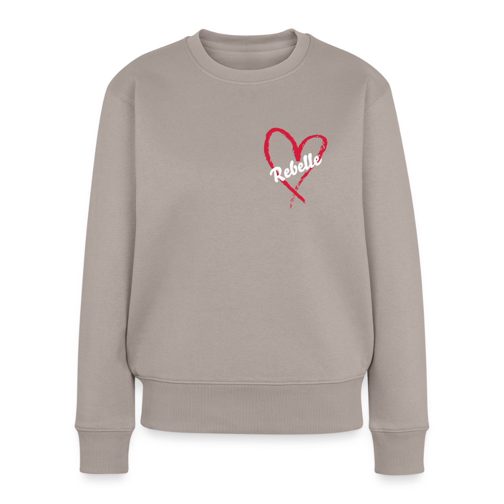 Frauen Premium Pullover - Taupe
