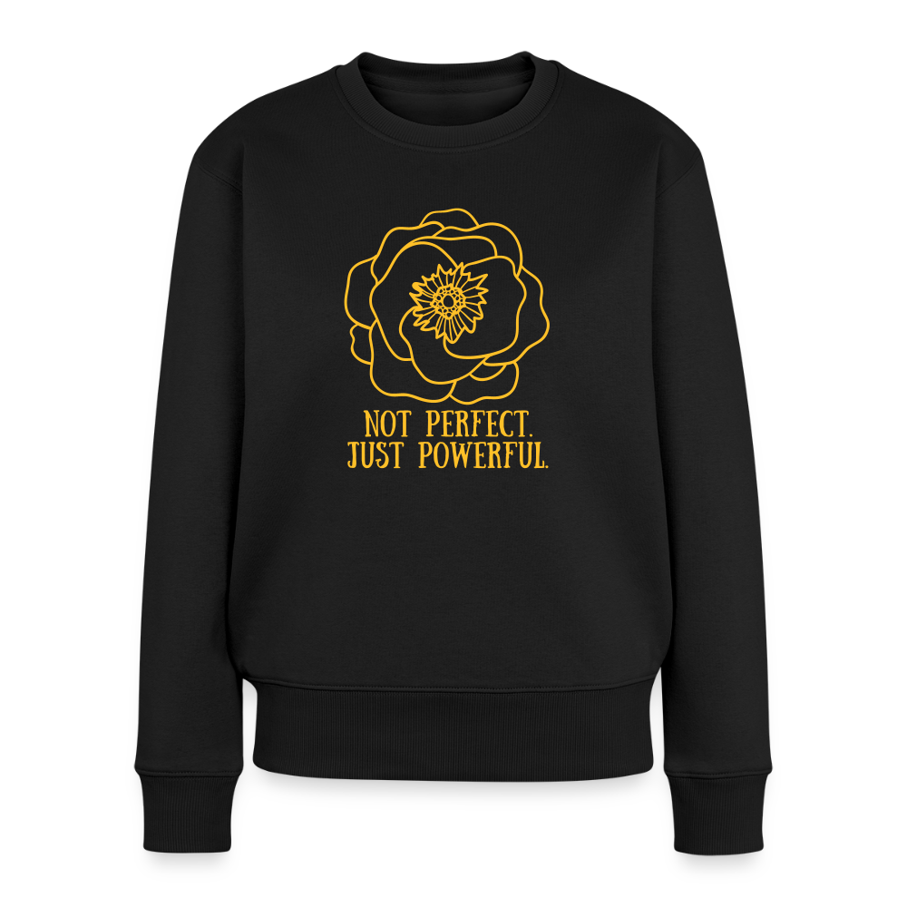 Frauen Premium Pullover - Schwarz