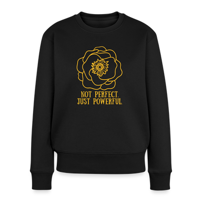 Frauen Premium Pullover - Schwarz