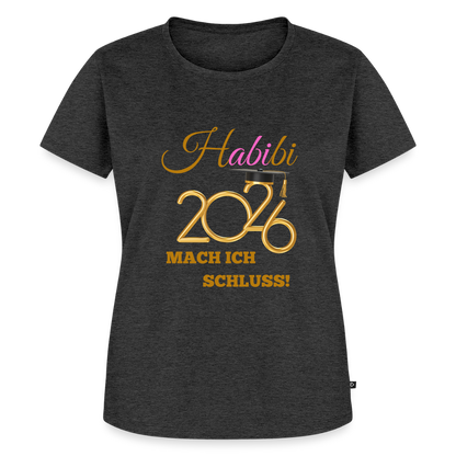 Frauen Premium T-Shirt - Anthrazit meliert