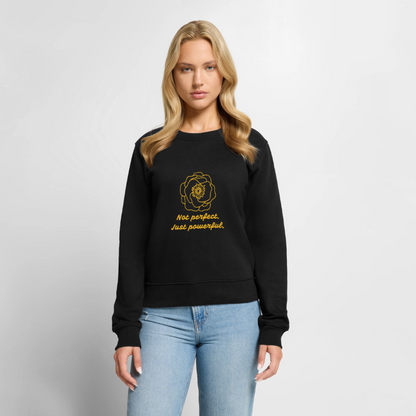 Frauen Premium Pullover - Schwarz