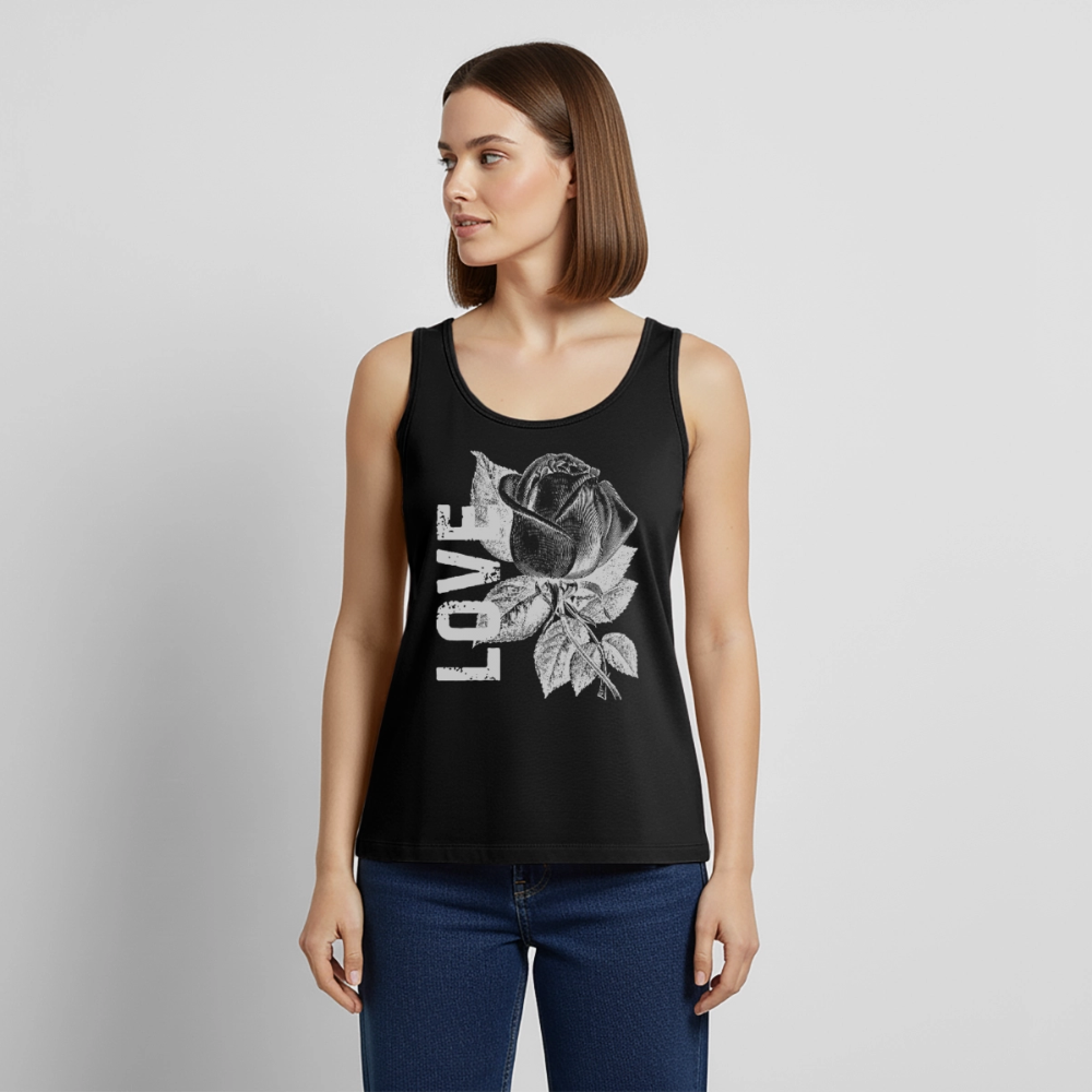 Frauen Premium Tank Top - Schwarz