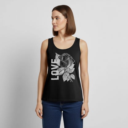 Frauen Premium Tank Top - Schwarz