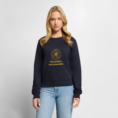 Frauen Premium Pullover - Navy