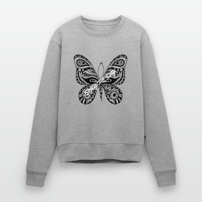 Frauen Premium Pullover - Grau meliert