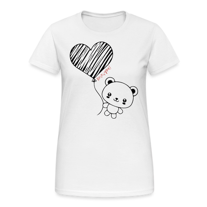 Frauen Heavy T-Shirt - Weiß
