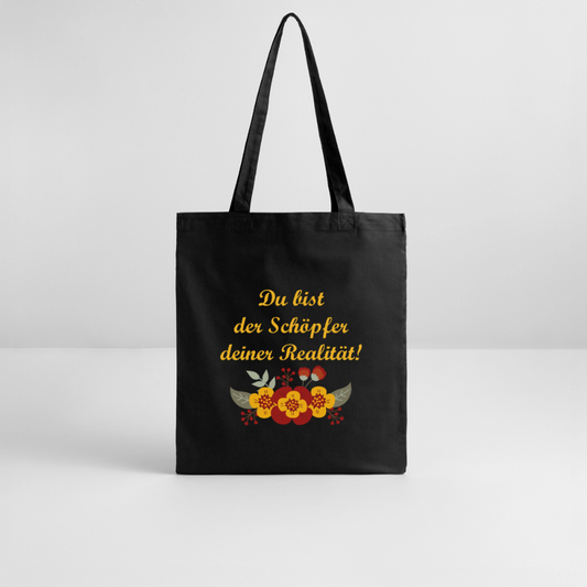 Stanley/Stella Bio-Stoffbeutel - Schwarz