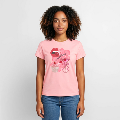 Frauen Supima Cotton T-Shirt - Rosa