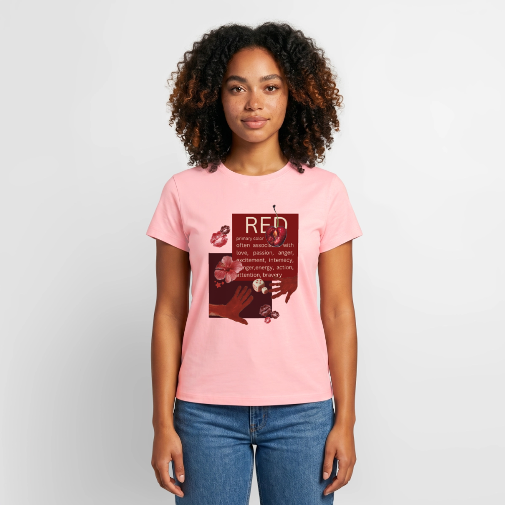 Frauen Supima Cotton T-Shirt - Rosa