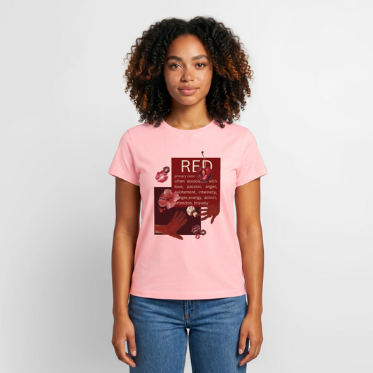 Frauen Supima Cotton T-Shirt - Rosa