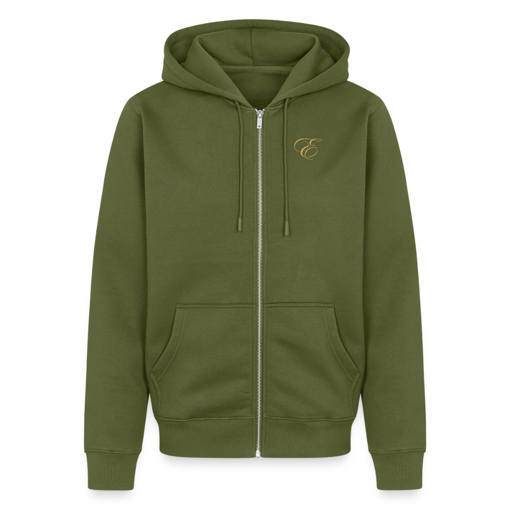 Männer Premium Kapuzenjacke - Khaki