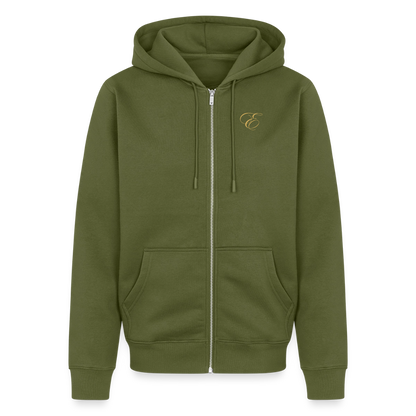 Männer Premium Kapuzenjacke - Khaki