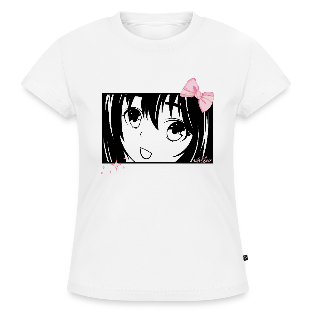 Frauen Slim Fit Organic T-Shirt - Weiß