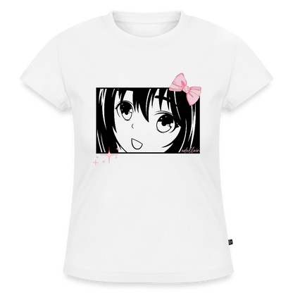 Frauen Slim Fit Organic T-Shirt - Weiß