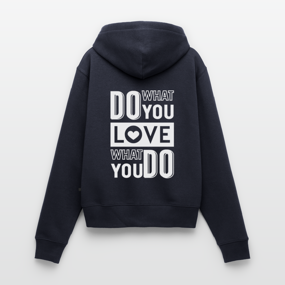 Frauen Premium Kapuzenjacke - Navy